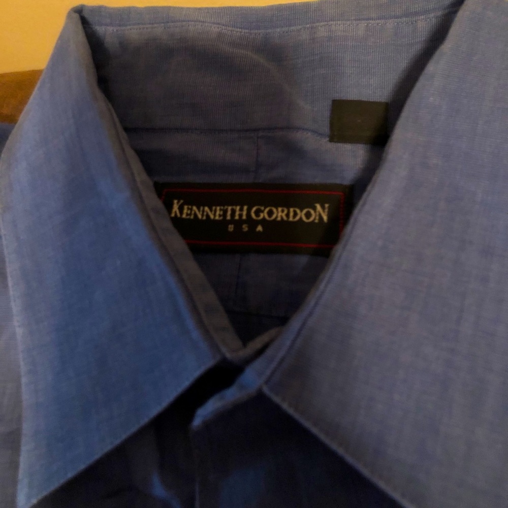 Kennth Gordon Mens Button Down LongSleeve  Shirt